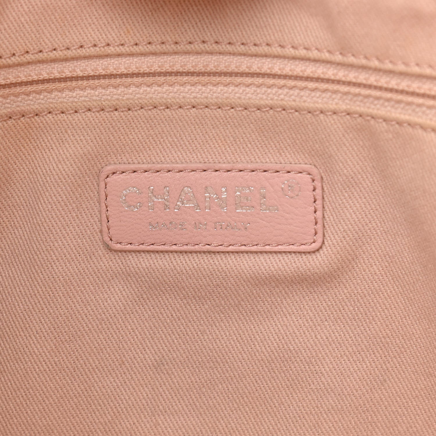 Chanel Canvas Small Deauville Tote Rose Pink 5 of 9