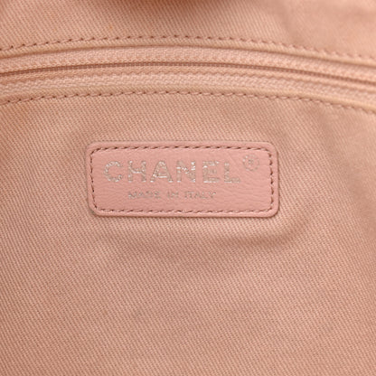 Chanel Canvas Small Deauville Tote Rose Pink 5 of 9