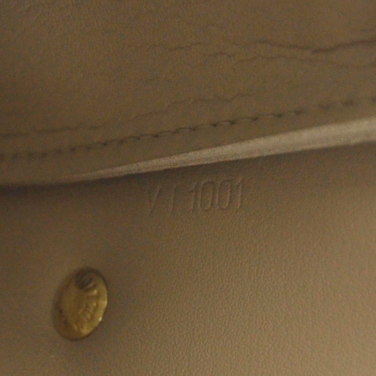 Louis Vuitton Vernis Lexington Fleurs Pochette Bag Beige 6 of 6