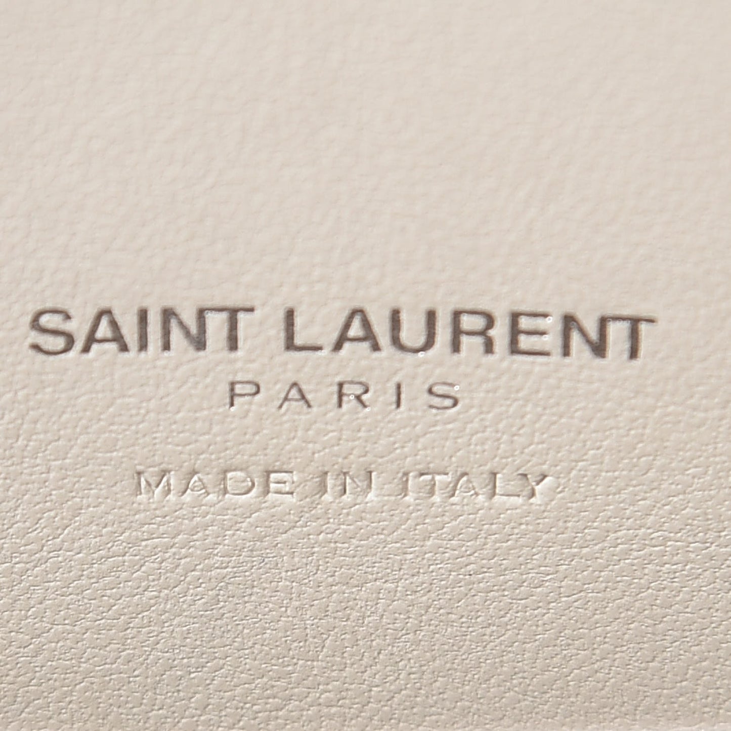 Grained Calfskin Nano Sac de Jour Dove White