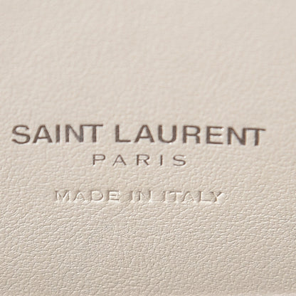 Saint Laurent Grained Calfskin Nano Sac de Jour Dove White 8 of 12