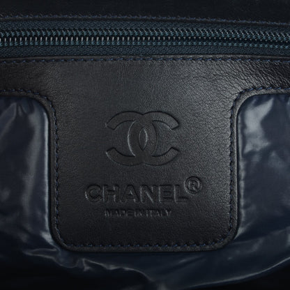Chanel Nylon Coco Cocoon Bowler Silver 6 of 8