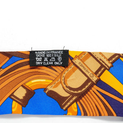 Hermes Silk Coaching Twilly 4 of 4