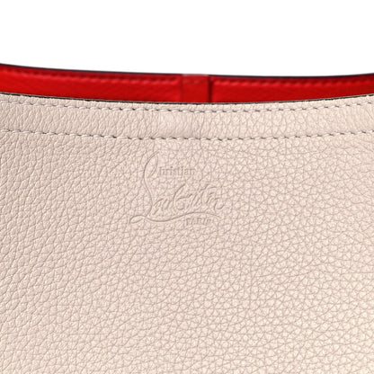 Christian Louboutin Calfskin Spiked Small Cabarock Shopper Tote Pink 7 of 10