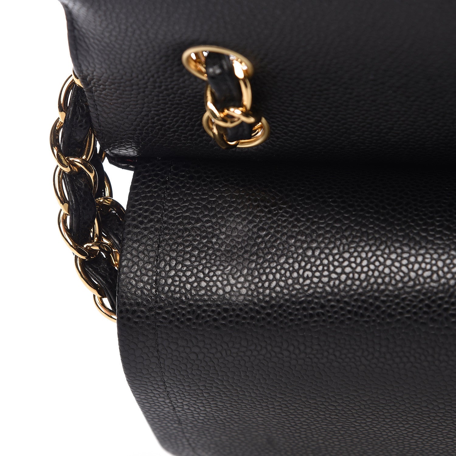 Chanel Caviar Quilted Maxi Double Flap Black 10 of 15