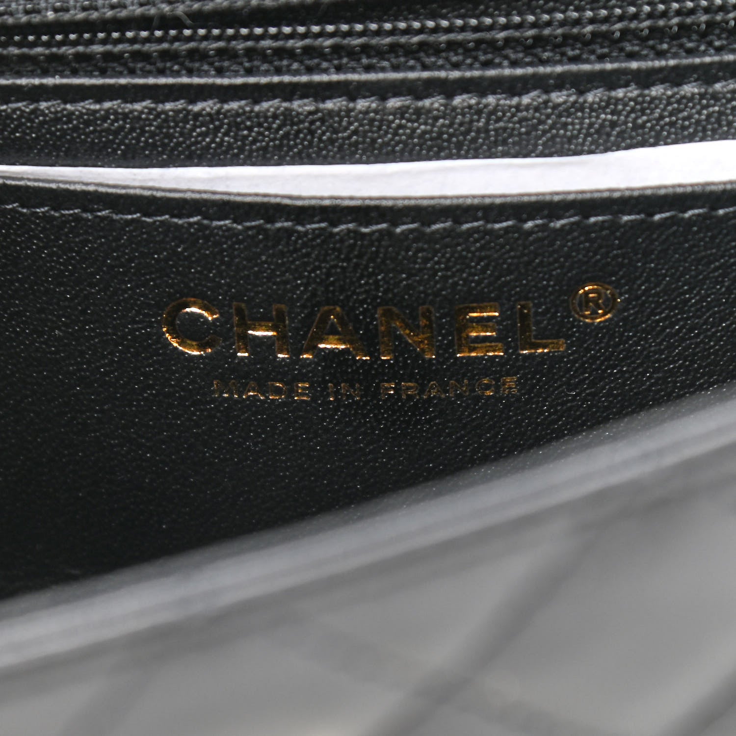 Chanel Lambskin Quilted Mini Rectangular Flap Black 6 of 9