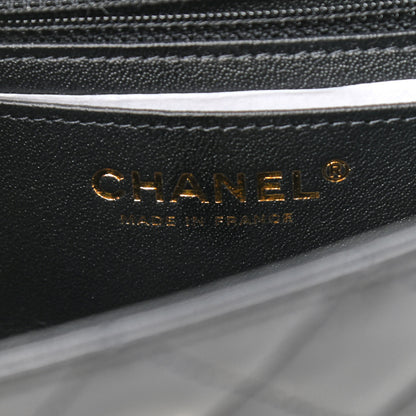Chanel Lambskin Quilted Mini Rectangular Flap Black 6 of 9