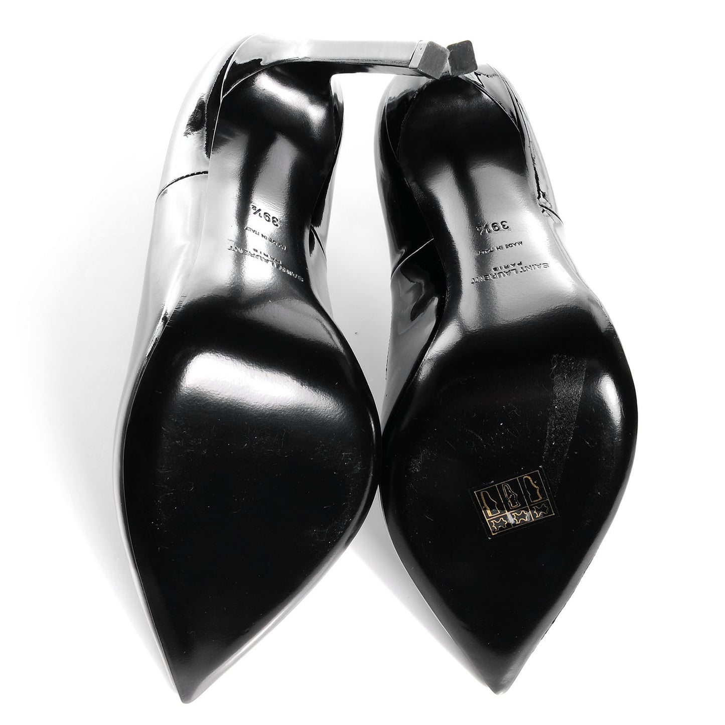 Patent Paris 110 Escarpin Thorn Pump Black