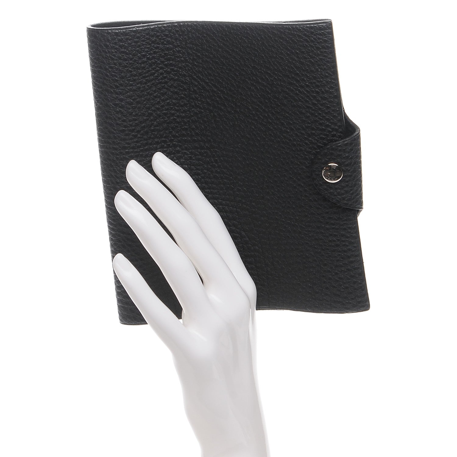 Hermes Togo Ulysse PM Notebook Cover Black 8 of 13