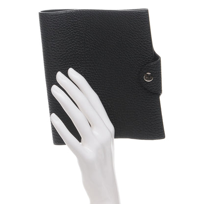 Hermes Togo Ulysse PM Notebook Cover Black 8 of 13