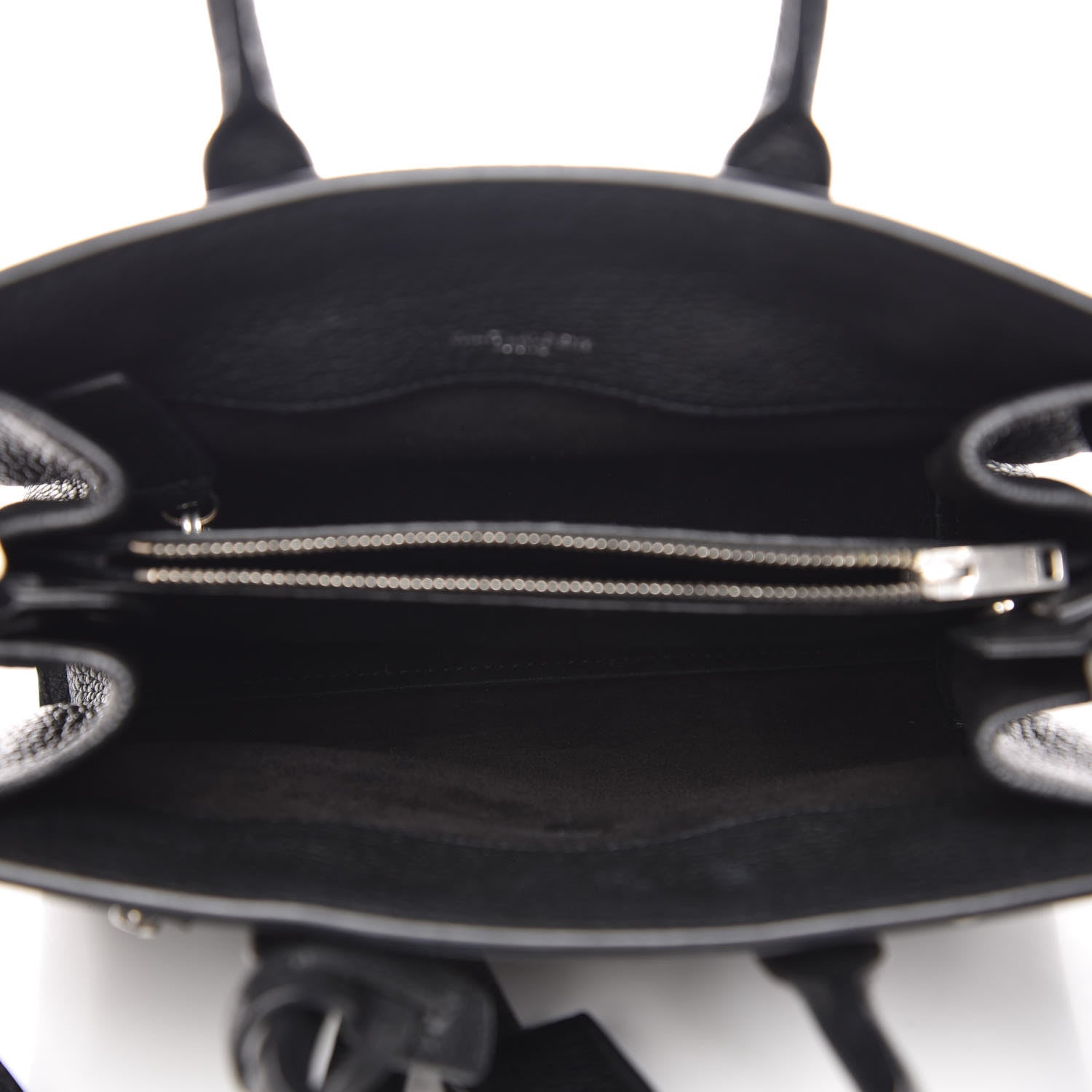 Saint Laurent Grained Calfskin Nano Sac De Jour Souple Black 5 of 6