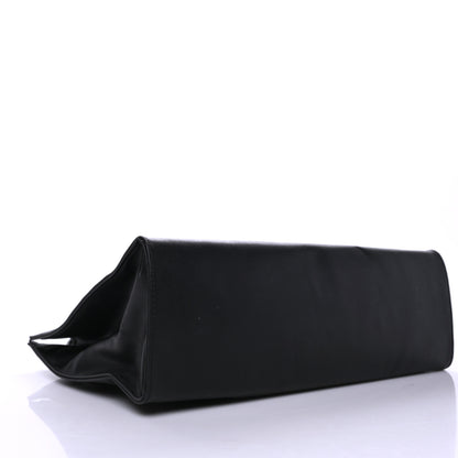 Telfar Vegan Leather Medium Shopping Bag Black 4 of 10