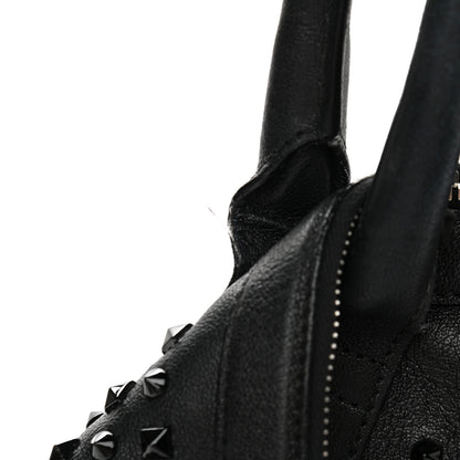 Alexander McQueen Lambskin Studded Large De Manta Tote Black 13 of 13