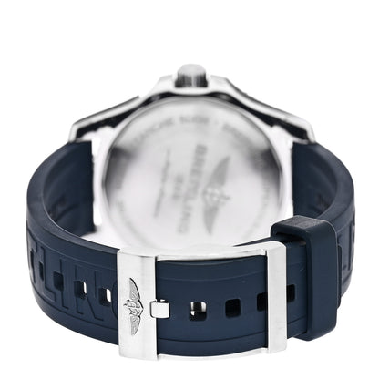 Breitling Stainless Steel Rubber 42mm Superocean Automatic Watch Blue A17366 3 of 5