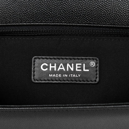Chanel Caviar Quilted Large Boy Flap Black 6 of 11