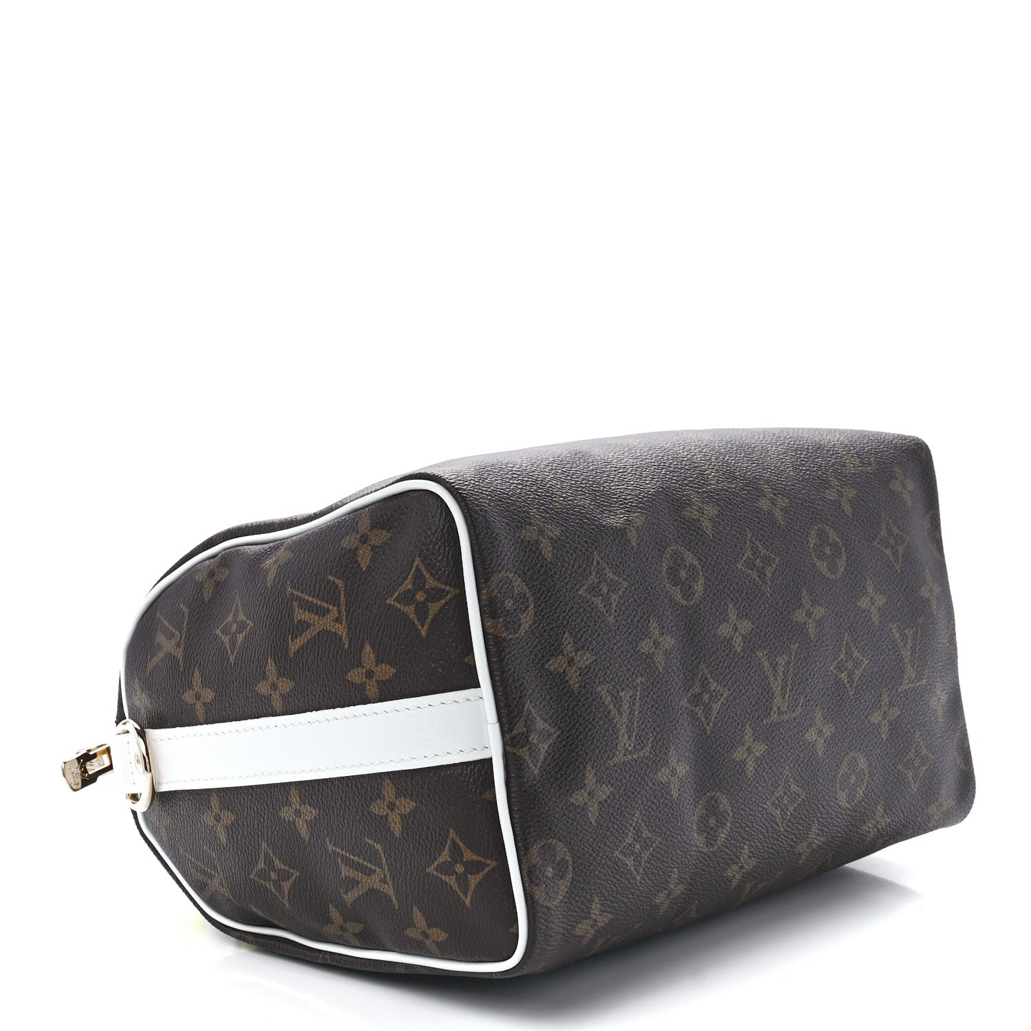 Louis Vuitton Monogram LV Match Speedy Bandouliere 25 White 4 of 11