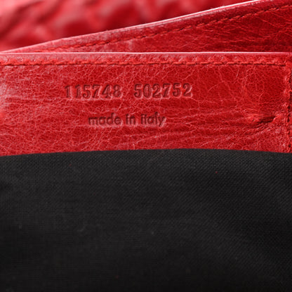 Balenciaga Agneau Classic Hardware City Rouge Coquelicot 6 of 12
