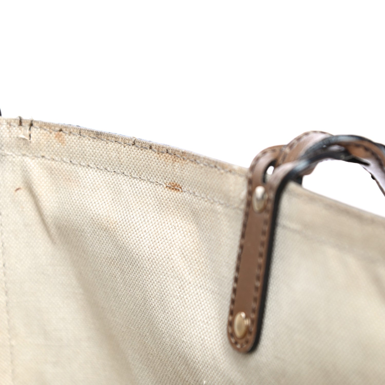 Gucci Monogram Medium Craft Tote Brown 19 of 40