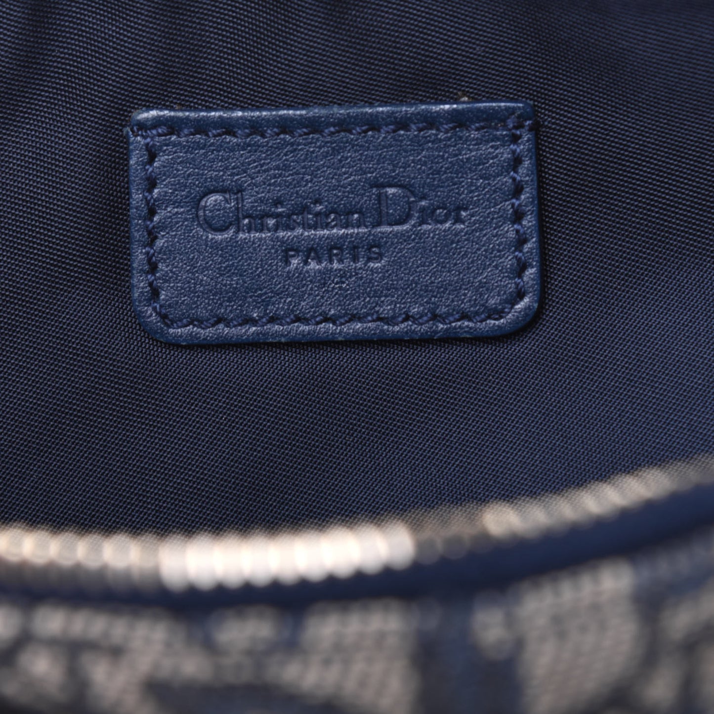 Monogram Mini Saddle Pochette Navy