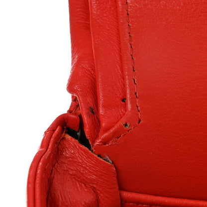 Chanel Lambskin Quilted Jumbo Double Flap Red 18 of 18