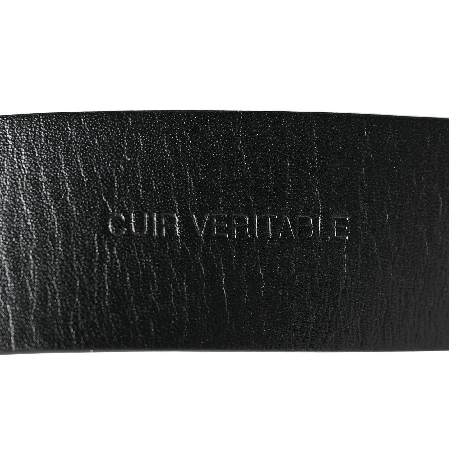 Calfskin Crystal CC Starfall Belt 70 28 Black