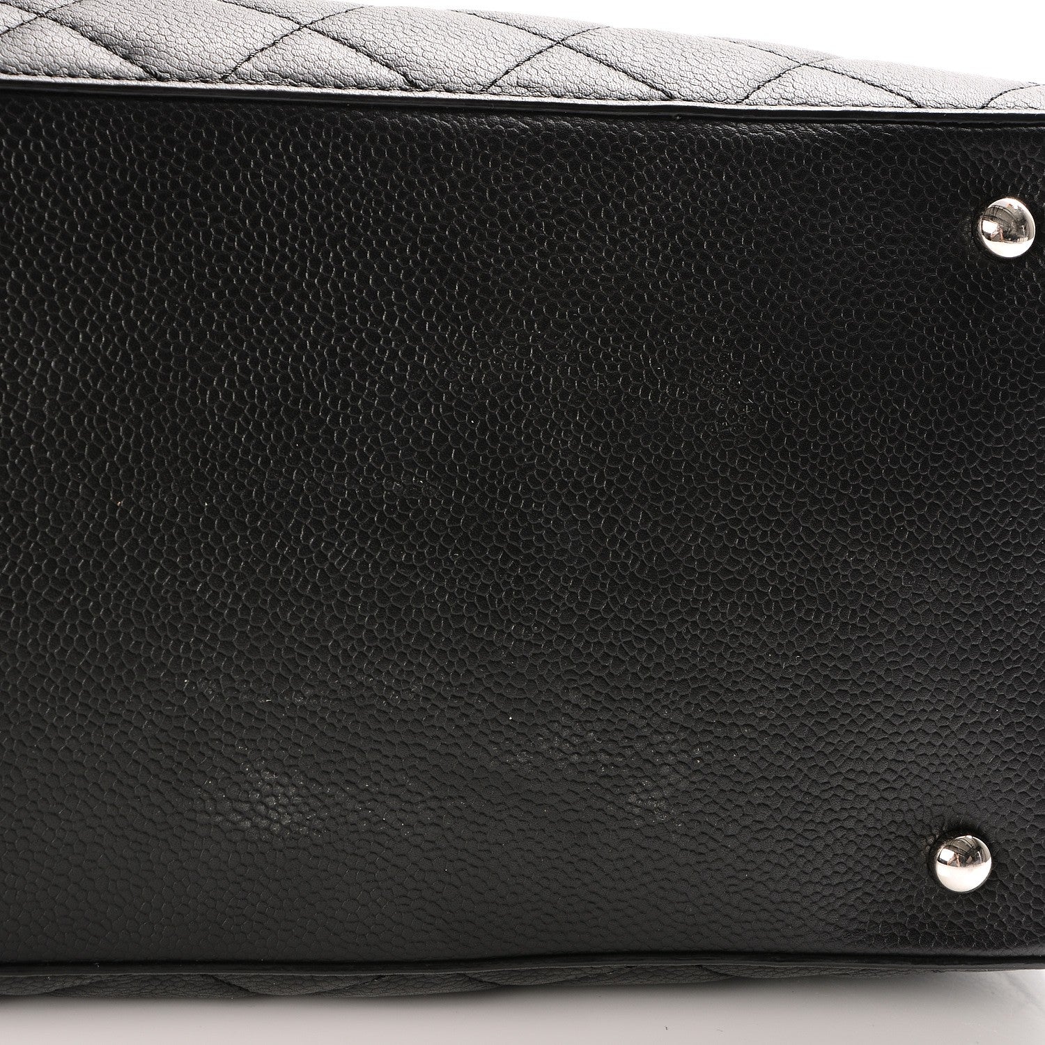 Chanel Caviar Quilted Large CC Box Shopping Tote Black 11 of 12