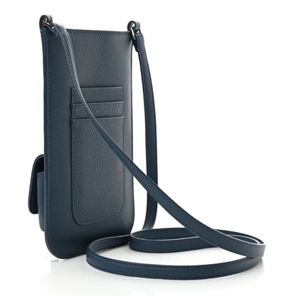 Loro Piana Grained Calfskin Phone Case Cloud Sky 3 of 10