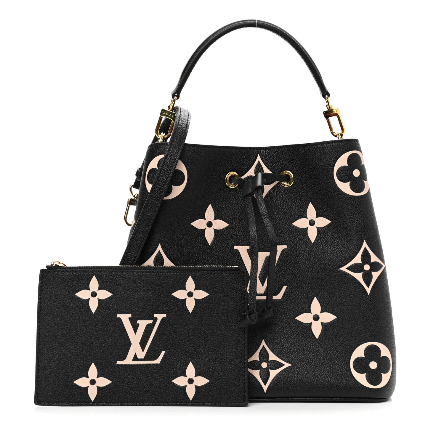 Empreinte Monogram Giant Neonoe MM Black Beige