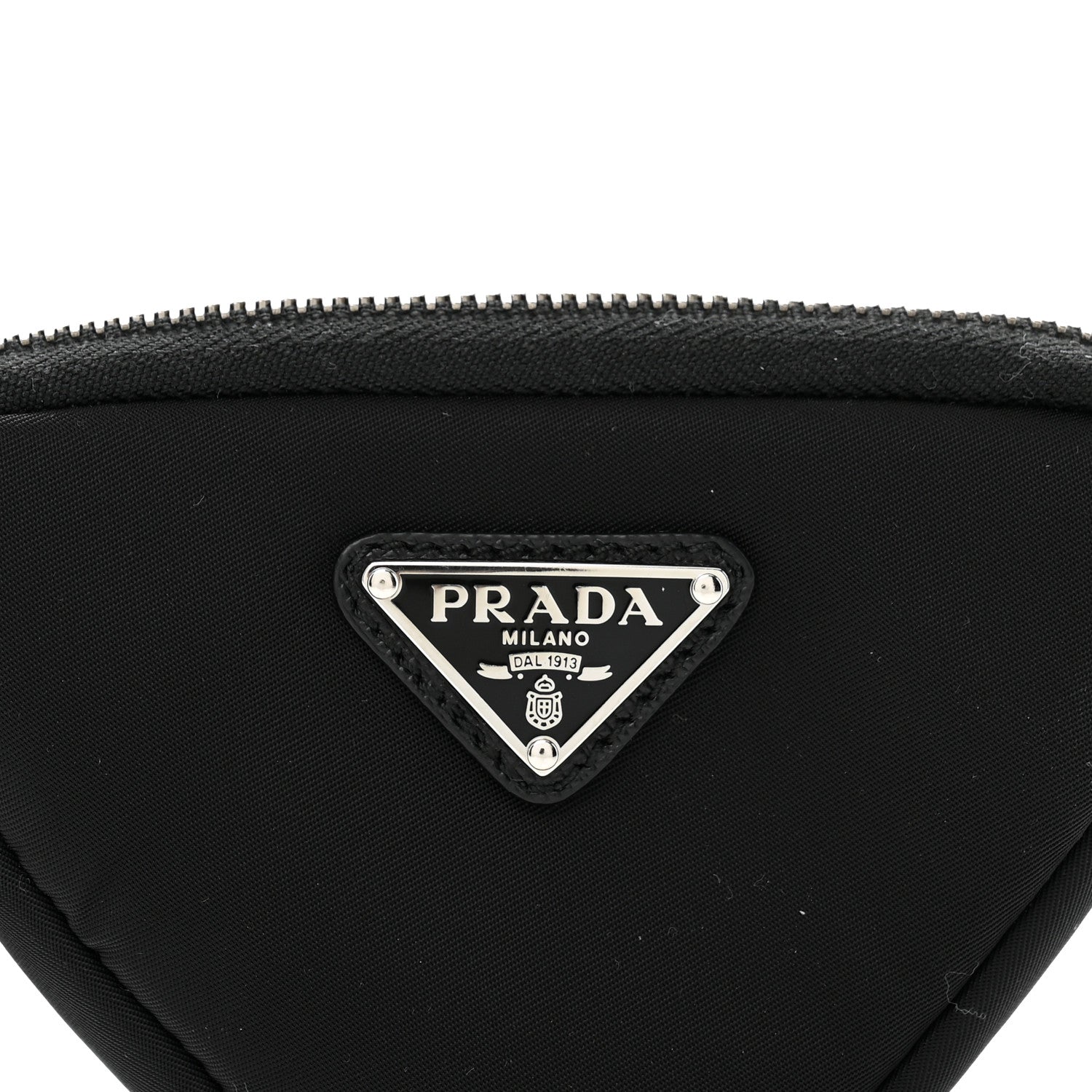 Prada Re-Nylon Belt With Triangle Pouch 85 34 Black 9 of 12