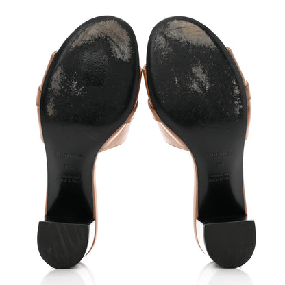 Hermes Calfskin Gigi 50 Sandals 37.5 Naturel 5 of 11