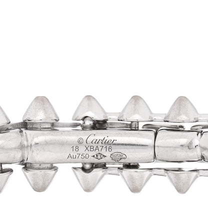 Cartier 18K White Gold Medium Clash De Cartier Bracelet 18 3 of 4
