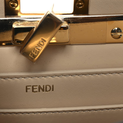 Fendi Vitello Seta Shiny Nappa Dancing Girls Inlay Small Peekaboo I SEE U Satchel Anemone Multicolor 6 of 12