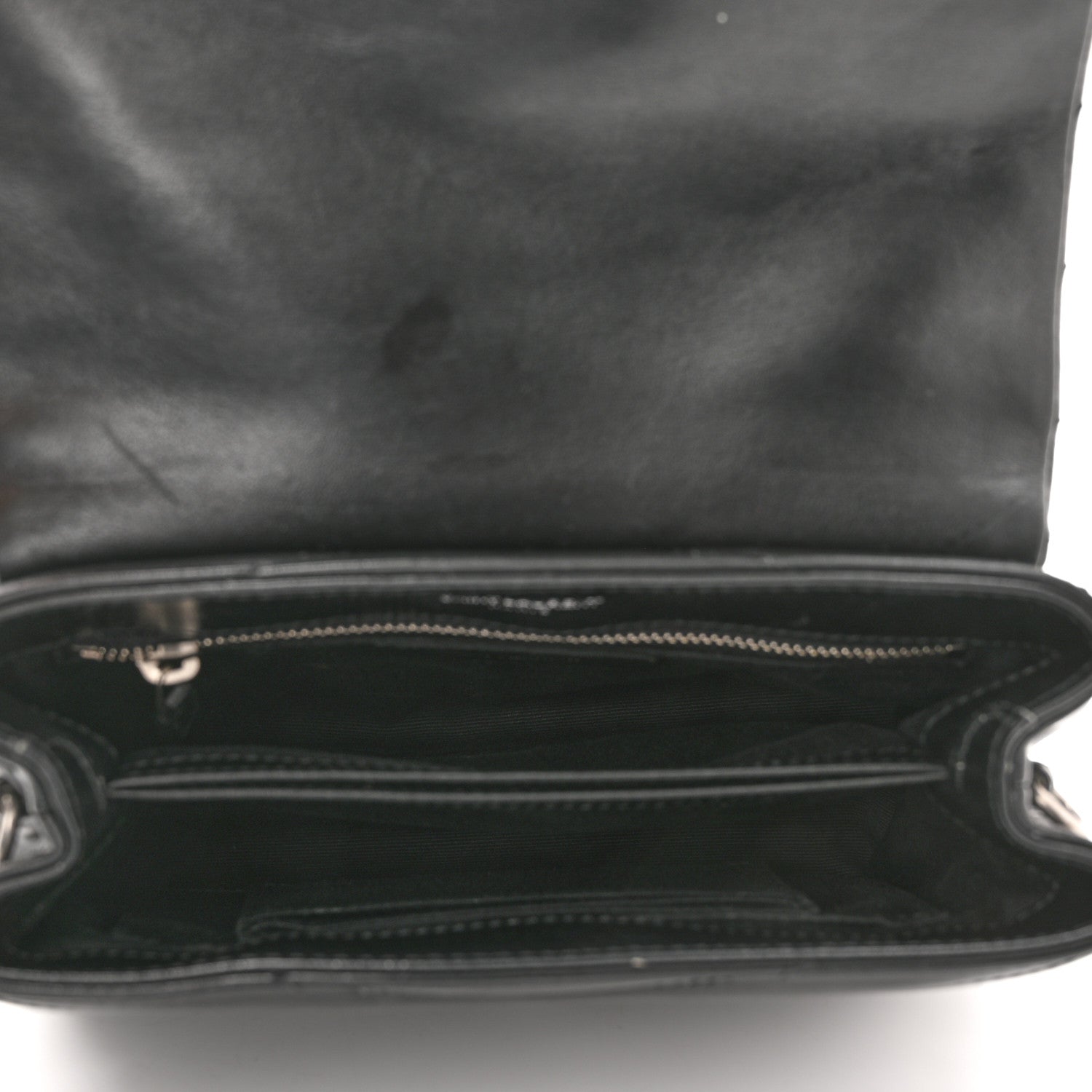 Saint Laurent Calfskin Y Quilted Monogram Toy Loulou Crossbody Bag Black 5 of 15