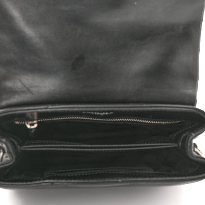 Saint Laurent Calfskin Y Quilted Monogram Toy Loulou Crossbody Bag Black 5 of 15