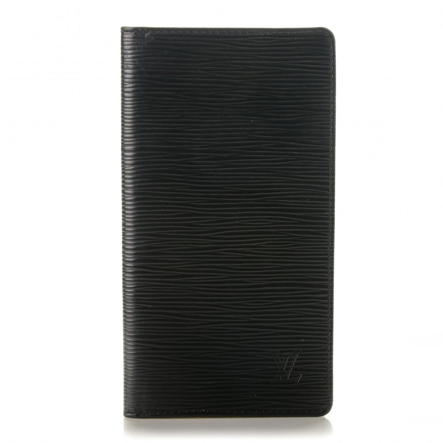 Epi Checkbook Organizer Wallet Black