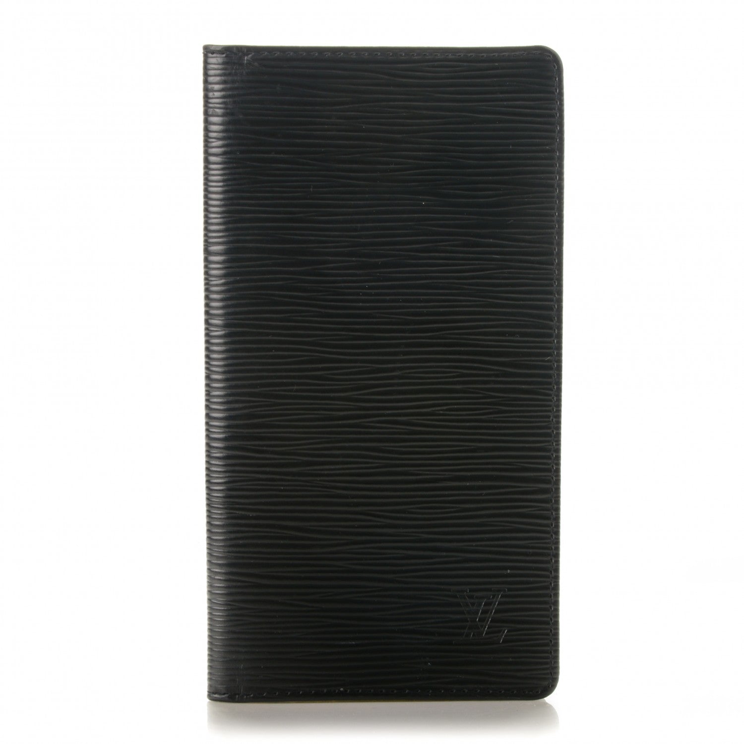 Louis Vuitton Epi Checkbook Organizer Wallet Black 1 of 7