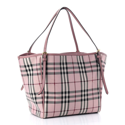 Burberry Haymarket Check Canterbury Tote Pink 3 of 12