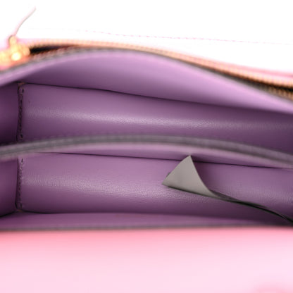 Versace Grained Calfskin La Medusa Shoulder Bag Pink 5 of 11