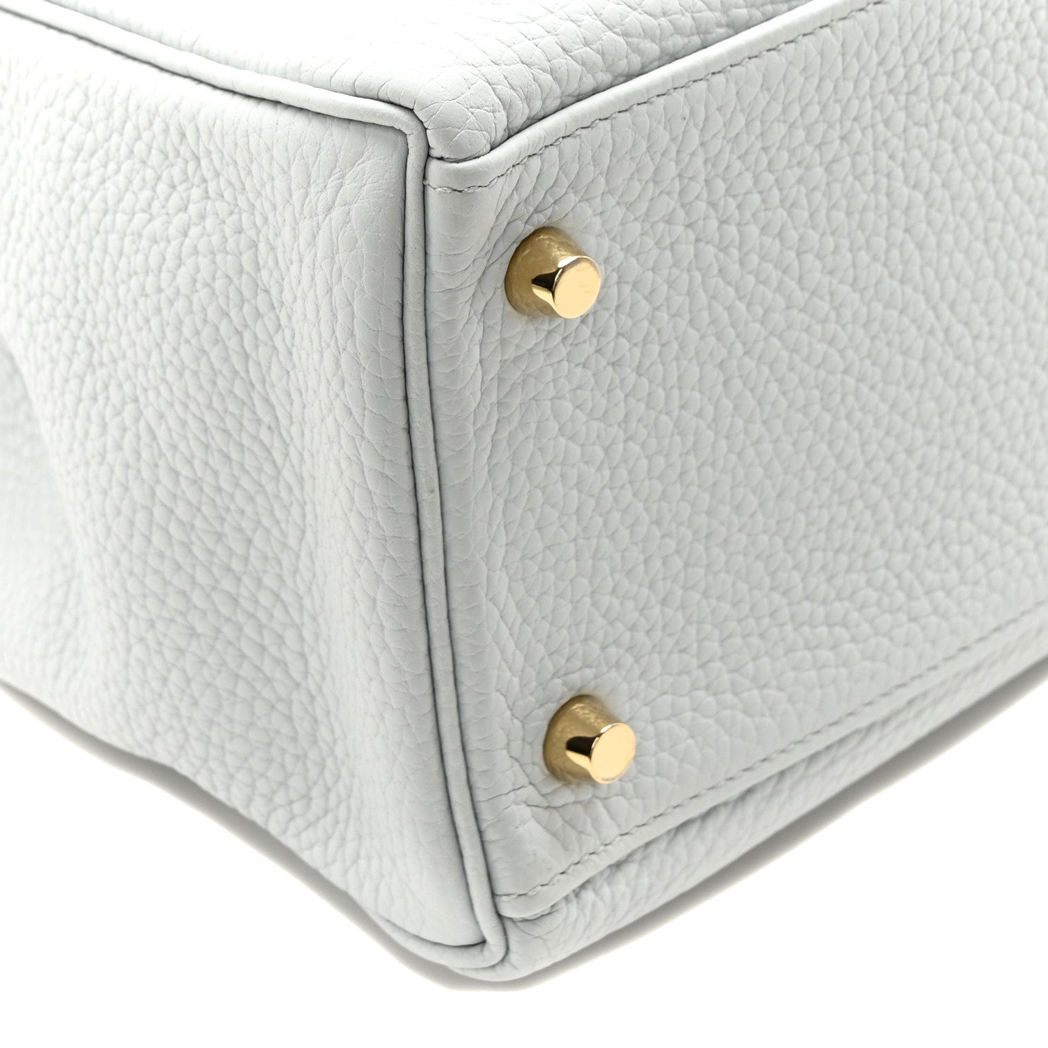 Hermes Taurillon Clemence Kelly Retourne 32 Bleu Pale 9 of 10
