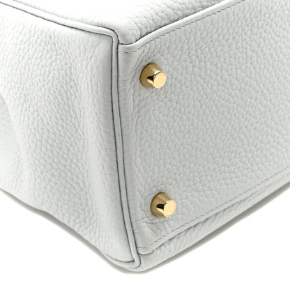 Hermes Taurillon Clemence Kelly Retourne 32 Bleu Pale 9 of 10