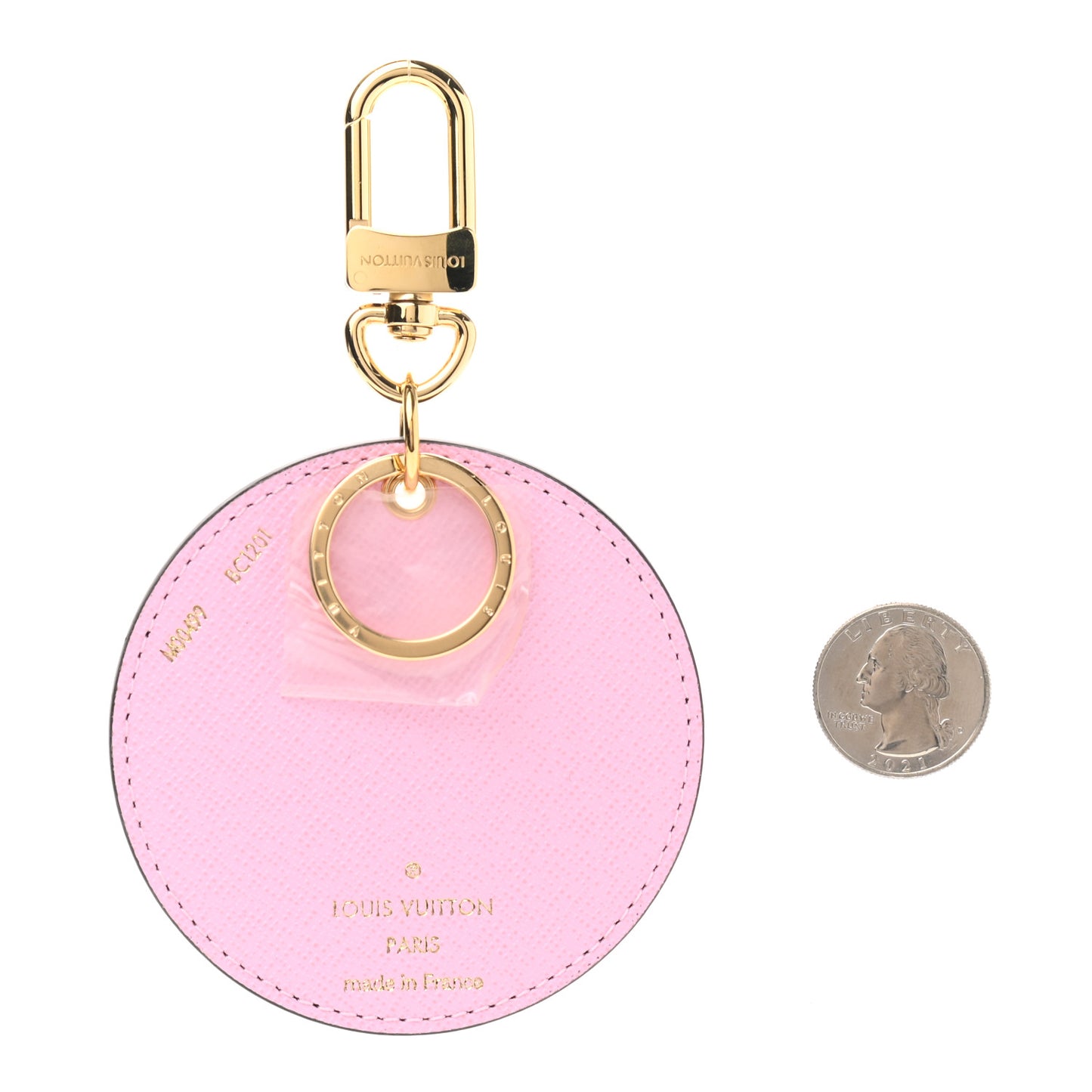 Monogram 2021 Christmas Animation Japanese Garden Bag Charm Key Ring Wisteria Pink