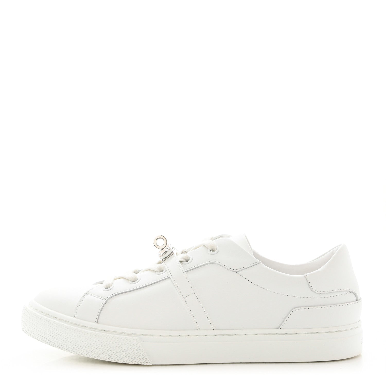 Hermes Calfskin Day Sneakers 40.5 White 1 of 9