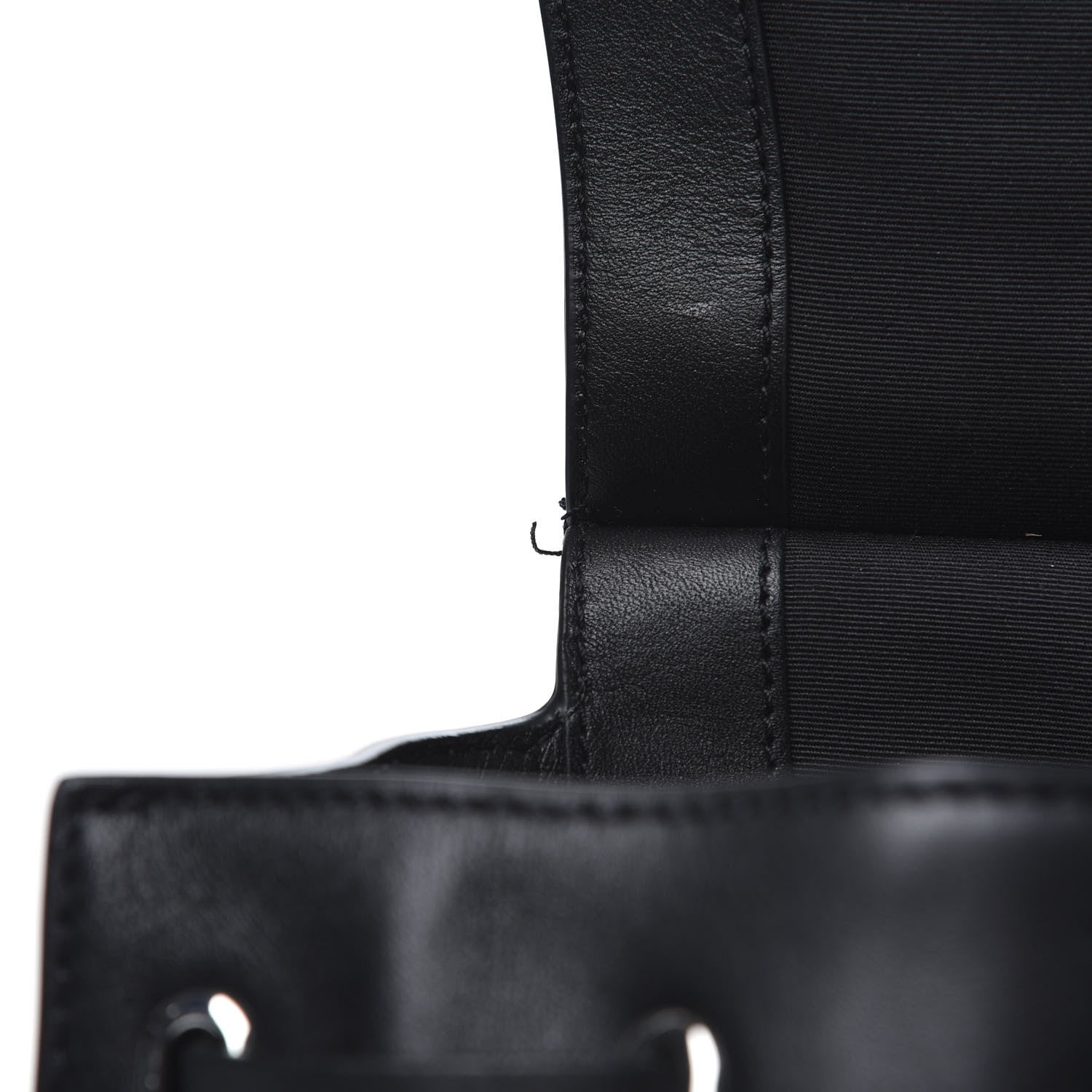 Marc Jacobs Lambskin Mid Zip Backpack Black 6 of 9