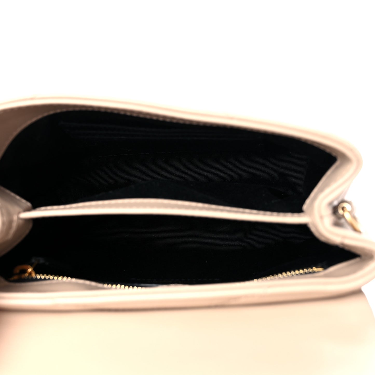 Calfskin Y Quilted Monogram Toy Loulou Crossbody Bag Dark Beige