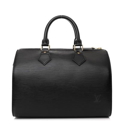 Louis Vuitton Epi Speedy 25 Black 1 of 10