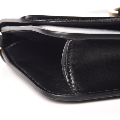 Chloe Calfskin Suede C Clutch With Chain Black 8 of 10