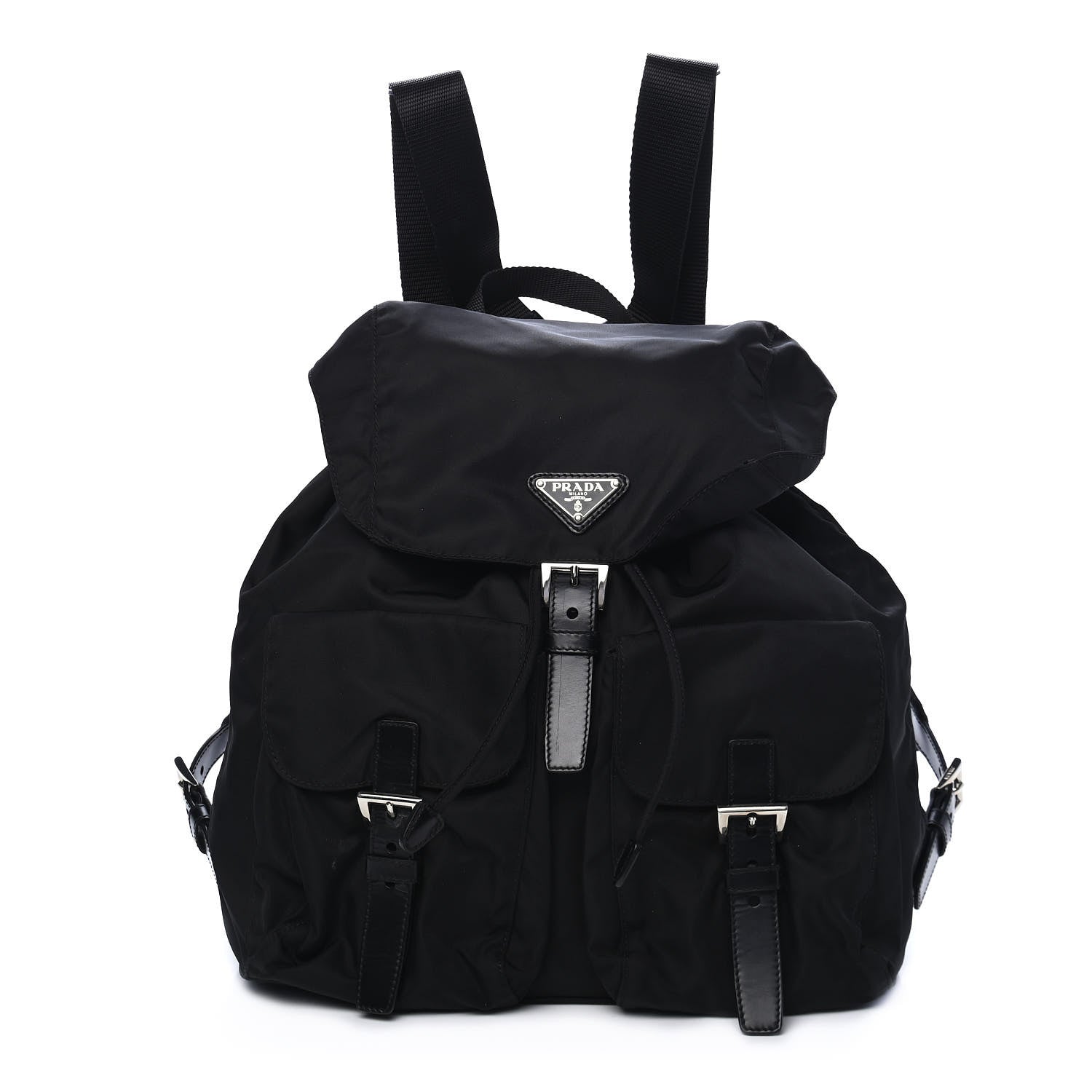 Prada Nylon Vela Small Backpack Black 1 of 19