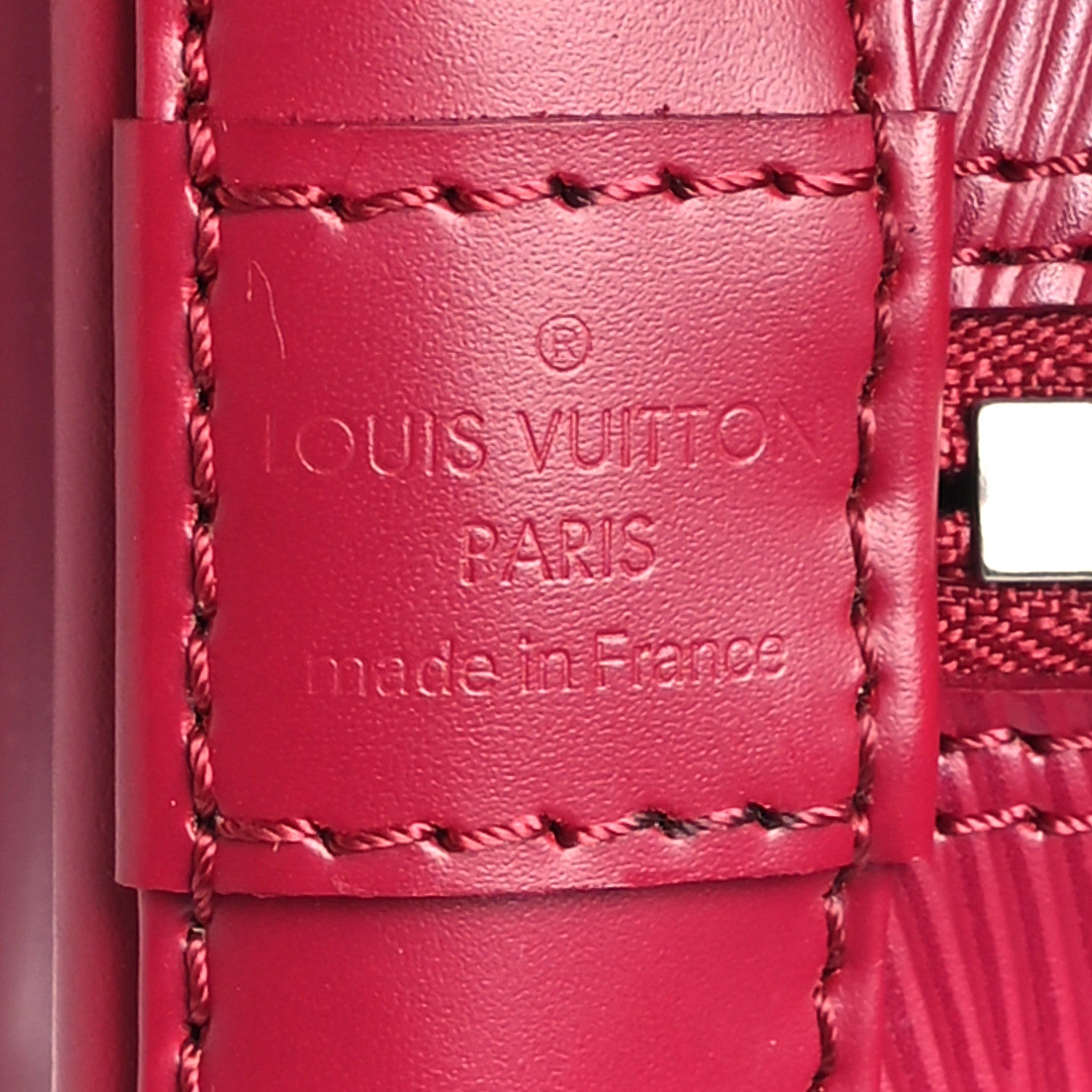 Louis Vuitton Epi Alma PM Fuchsia 6 of 9