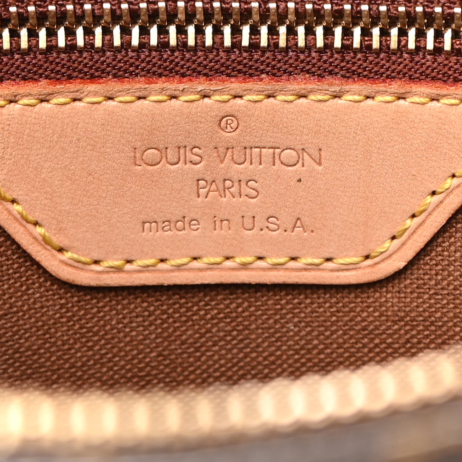 Louis Vuitton Monogram Cabas Piano 6 of 9