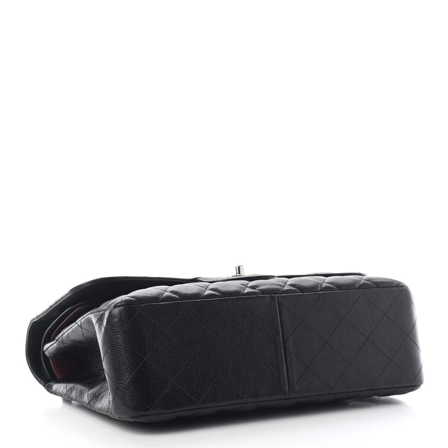 Chanel Caviar Quilted Jumbo Double Flap Black 4 of 10
